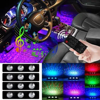 Osvětlení interiéru vozidel LED osvětlení do auta Disco koule (LED párty osvětlení do interiéru automobilu A12 DiscoDots Toto LED dekorativní osvětlení naprosto změní atmosféru v autě. )