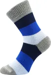 BOMA Spací ponožky pruh/modré