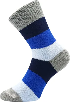 Dámské ponožky BOMA Spací ponožky pruh/modré