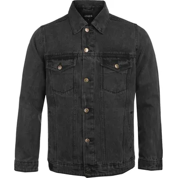 Pánský bomber bunda pánská CAPRICORN ROCKWEAR - Vintage - black - 4XL