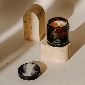 Svíčka Svíčkuj Sójová svíčka Santal | 120ml