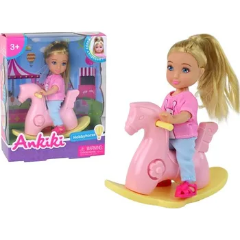 Panenka Panenka na houpacím koníkovi