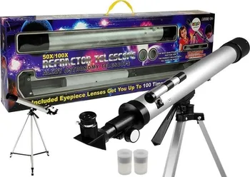 Hvězdářský dalekohled LEAN Toys Refractor Telescope Educational pro děti 50-100x