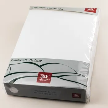 Tibex De Luxe jersey prostěradlo 90 x 200 x 30 cm