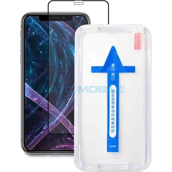Tvrzené sklo Shield4U iPhone 14 Plus Full-Glue černé 2,5D s aplikátorem a zpět 44 Kč s ATC Clubem
