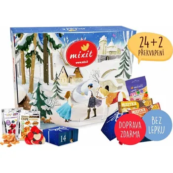 Mixit Velký adventní kalendář 2023 bez lepku&vegan 1142 g