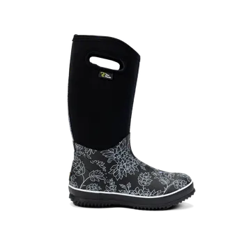 Dámské holínky Two Tracks Neoprenové holínky Pia Black High - dámské VELIKOST: 38