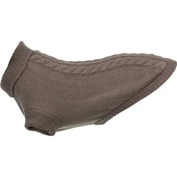 Obleček pro psa Trixie Svetr Kenton šedohnědý velikost: 27 cm