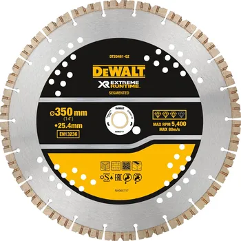 Řezný kotouč Dia řezný kotouč 350mm DeWALT DT20461