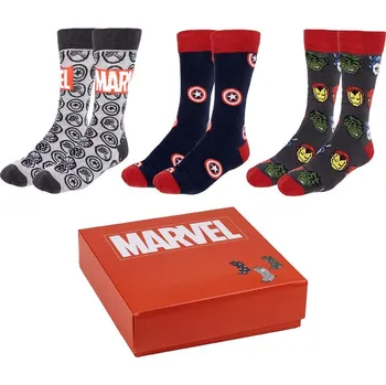 Pánské ponožky Cerdá Sada ponožek 290000 3 páry Marvel
