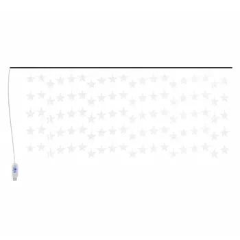 vidaXL Světelný závěs hvězdičky 500 LED…