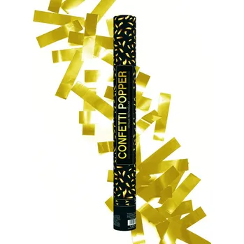 Konfeta Party Pal Konfety proužky zlaté 60cm