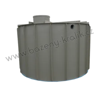 nádrž BAZENY KRALIK s.r.o. Akumulační retenční nádrž k obetonování kruhová 6M3 DPH: 21% (pro firmu)