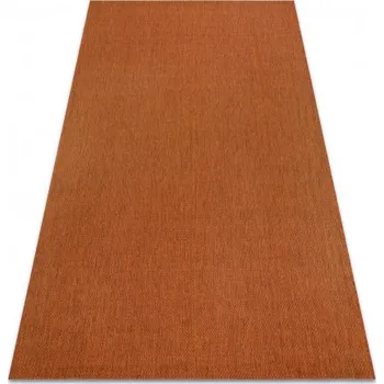 Koberec Eoshop Koberec FLAT 48663/120 SISAL - terakota HLADKÝ (Velikost: 120x170 cm)