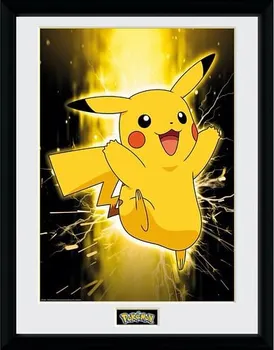 Plakát ABYstyle Pokémon zarámovaný plakát Pikachu 30,5 x 40,6 cm