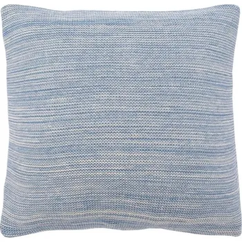 Polštář SCANquilt pletený povlak MELANGE melír světle modrá 45 x 45 cm