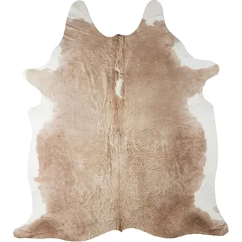 Koberec Kreibich&Fellhof Hovězí kožešina champange 3-4 m2