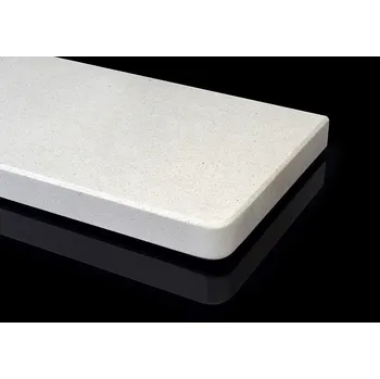 Parapet Parapety z umělého kamene STONE DESIGN tl. 20mm BIANCO TITANIO - oblý šířka 100mm