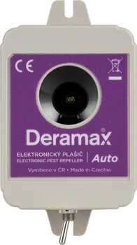 Odpuzovač zvířat Deramax Auto 0210 ultrazvukový plašič kun a hlodavců