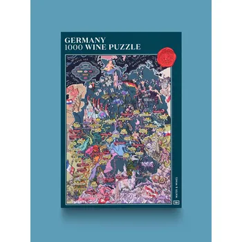 Puzzle Water & Wines puzzle Německo 1000 dílků