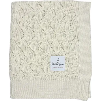 Dětská deka Mimilove Bambusová dečka Harmony Smetanová