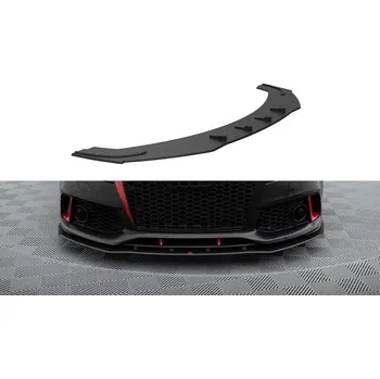 Autodíl Street pro spojler pod nárazník lipa Audi A7 RS7 Look C7 černo červený