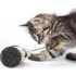 Hračka pro kočku Interaktivní hračka s míčkem 24,5 x 6 x 5,5 cm bílá