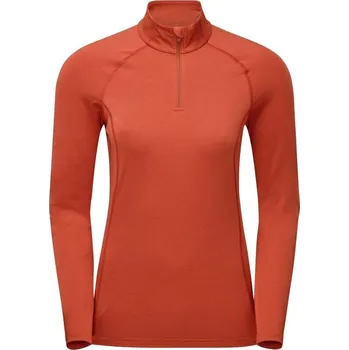 Dámské tričko Montane Fem Dart XT Zip Neck Saffron S