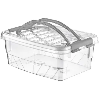 Úložný box Box úložný MULTI 31x21x12cm s držadly 5L, mix barev