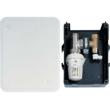 vodní filtr Honeywell Resideo omezovač teploty vratné vody (set), pro ovládání podlahového vytápění, T6102AUB15