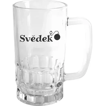 Sklenice Půllitr Svědek s koulí