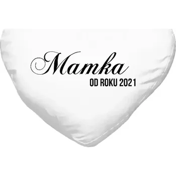 Polštář Polštář srdce 40x35 cm Mamka od roku