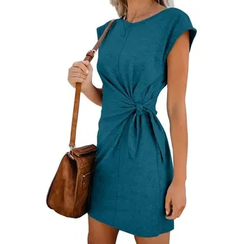 Dámské šaty Letní šaty | módní šaty - Tmavozelený,M