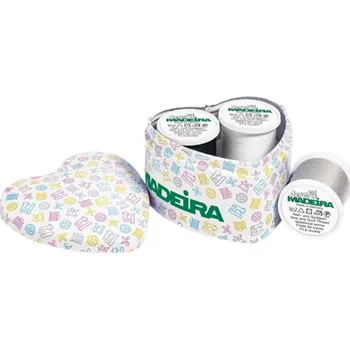 Organizér galanterie Romantická sada nití Madeira Aerofil 3x100m