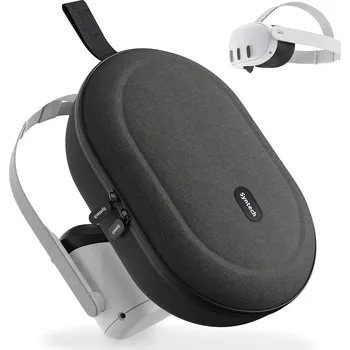 VR brýle Malý kufřík pro VR META Quest 3, 3S a 2, ovladače i elite strap - Vel.S