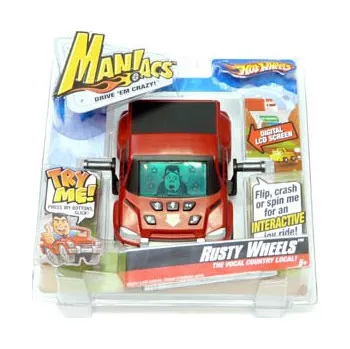 Hračka pro nejmenší HOT WHEELS MANIACS Auto se zvuky