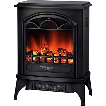 Voltomat HEATING Elektrický krb Rustik, 1950 W, 42 × 56,5 × 25,5 cm, černý WS-D-01 B-BI-9904506
