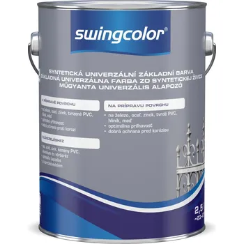 Lak na dřevo Swingcolor Základní barva univerzální syntetická, bílá, 2,5 l 6102 T02,5 95