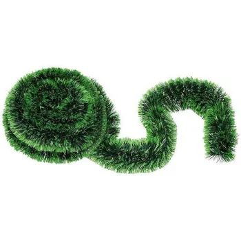 Vánoční dekorace Springos CA0928 girlanda 6 m stínovaná zelená