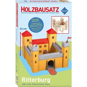 ostatní stavebnice Pebaro - stavebnice dřevěná - zámek