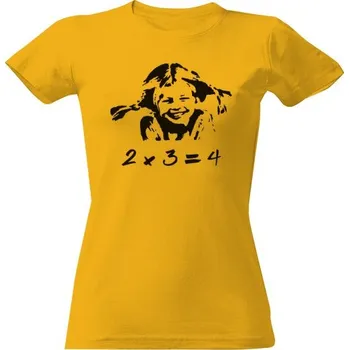 Dámské tričko Tričko s potiskem Pipi dlouhá punčocha dámské