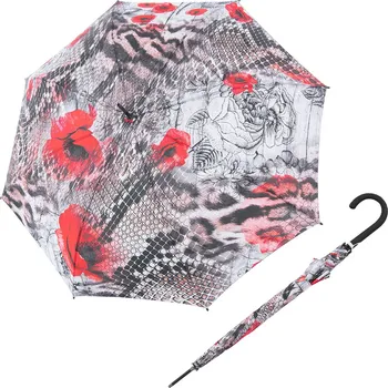 Deštník Doppler Fiber Flex AC Serpent - dámský holový vystřelovací deštník