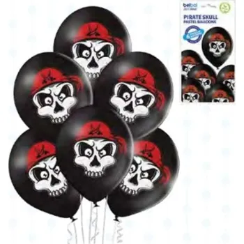 Party dekorace Pirát balónky 6 ks 30 cm 5000325-6