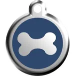 Známka Red Dingo Kost Modrá velikost známky: S - 20 mm