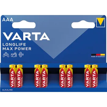 Článková baterie VARTA Baterie AA tužková R6 MAX Power BL8 4706101418
