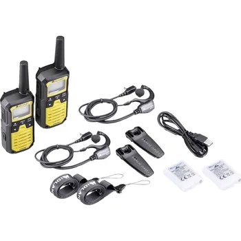 Vysílačka Midland XT50 Pro Koffer Gelb C1464.01 PMR a LPD radiostanice sada 2 ks