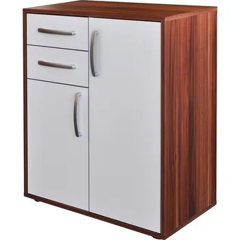 Komoda Idea nábytek Prádelník 61504 ořech/bílá