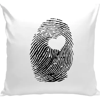 Polštář Polštář bílý 40x40 cm Otisk