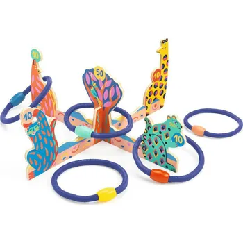 Hračka Djeco Házecí kroužky Džungle