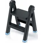 Schůdky TITAN LADDER černé, nosnost 150 kg